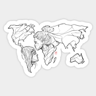 Long Distance Call Sticker